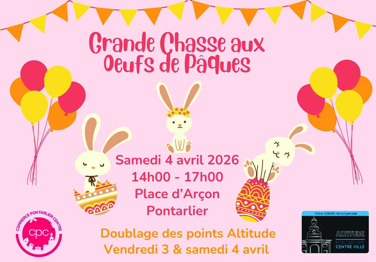 Chasse aux œufs de Pâques