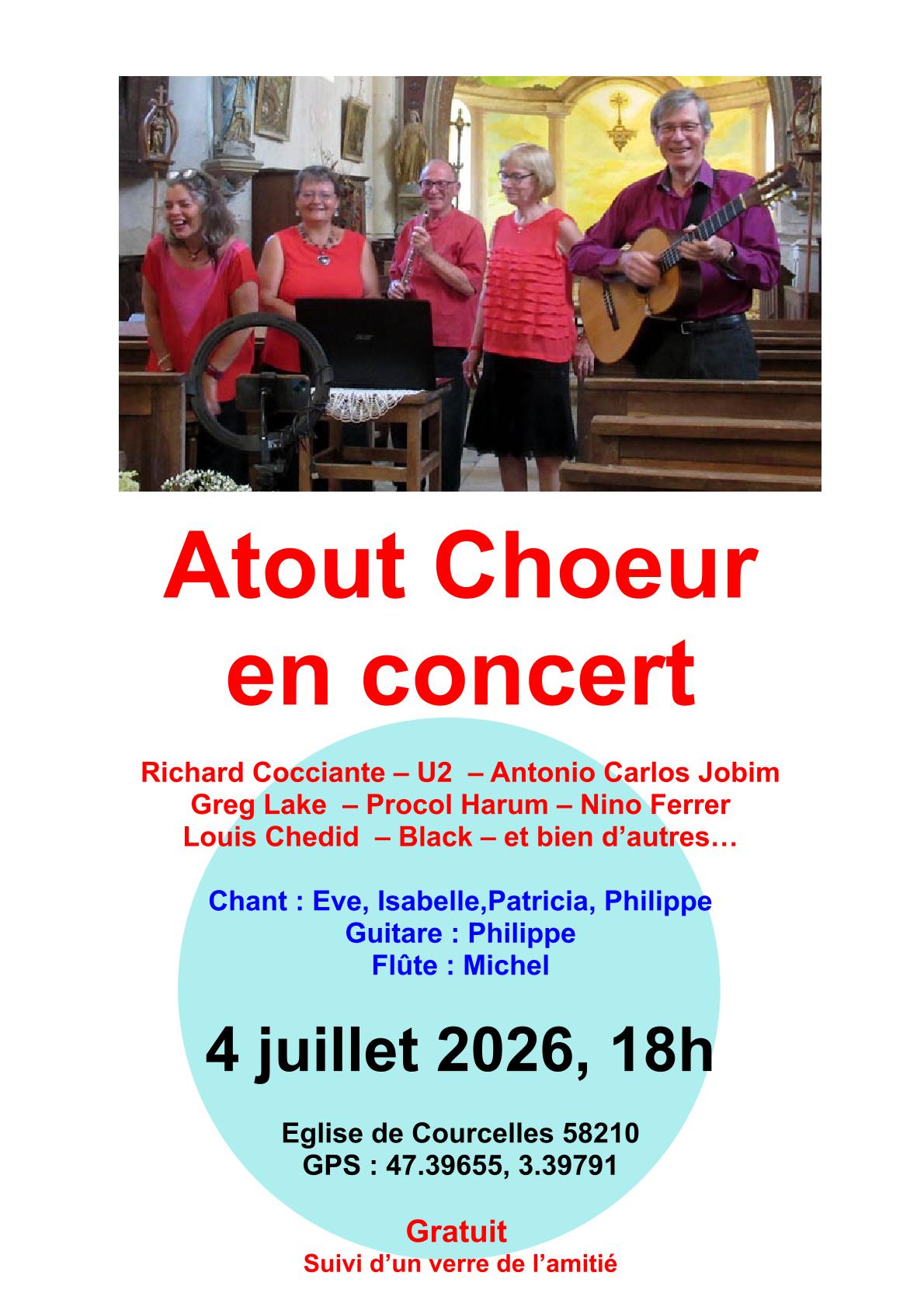 Atout Choeur en Concert