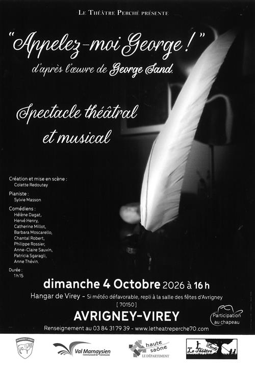 Th&eacute;&acirc;tre : Appelez-moi George !