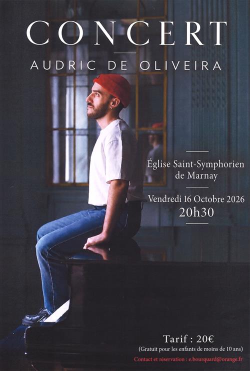 Concert : Audric de Oliveira