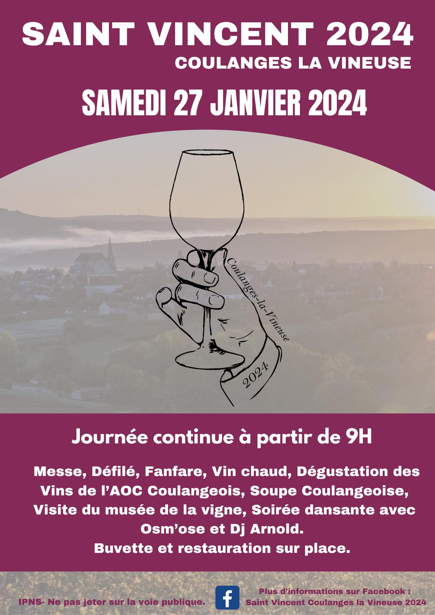 SAINT-VINCENT COULANGES-LA-VINEUSE 2024