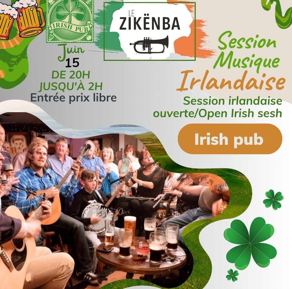 Session musique irlandaise