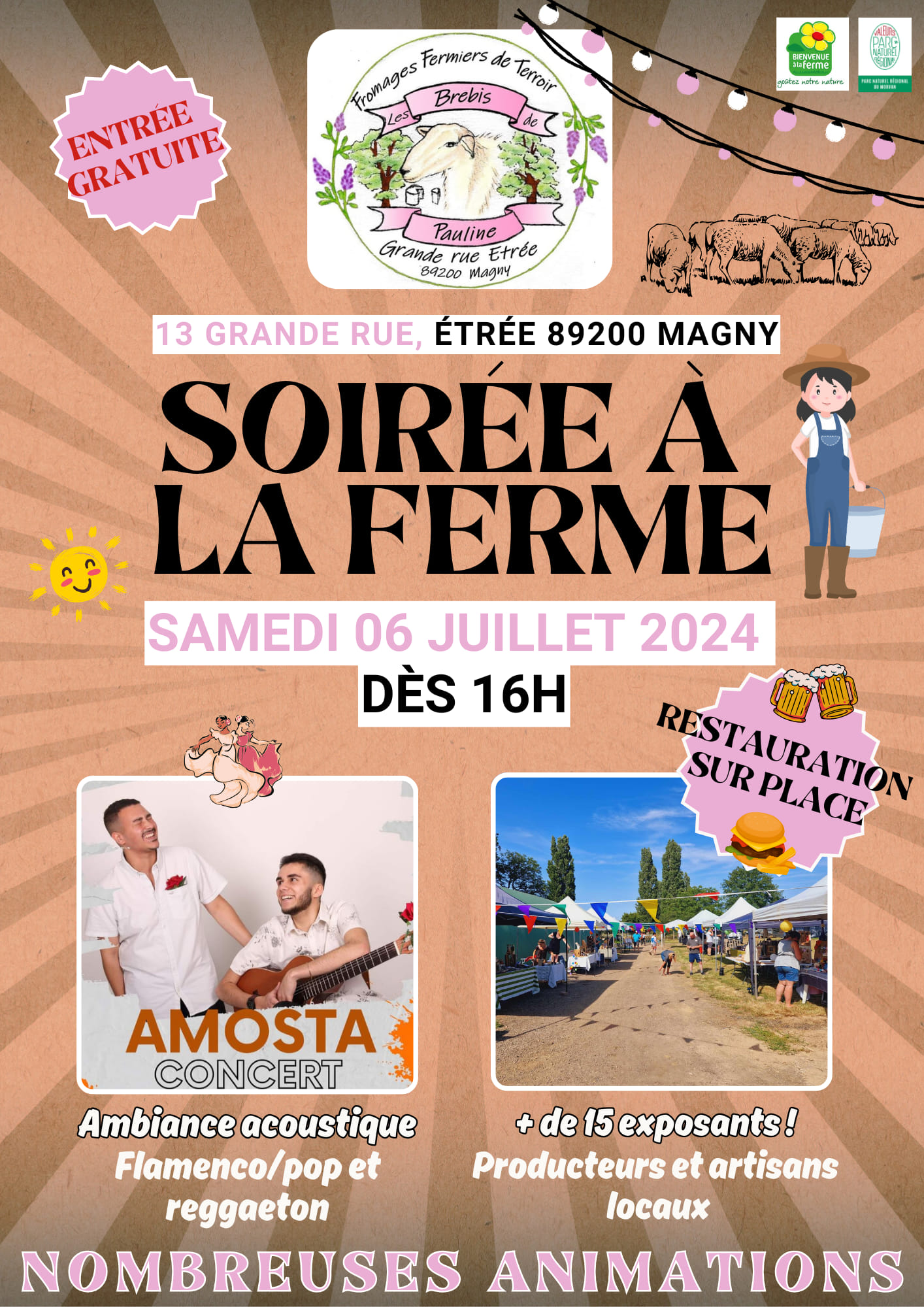 SOIRÉE À LA FERME