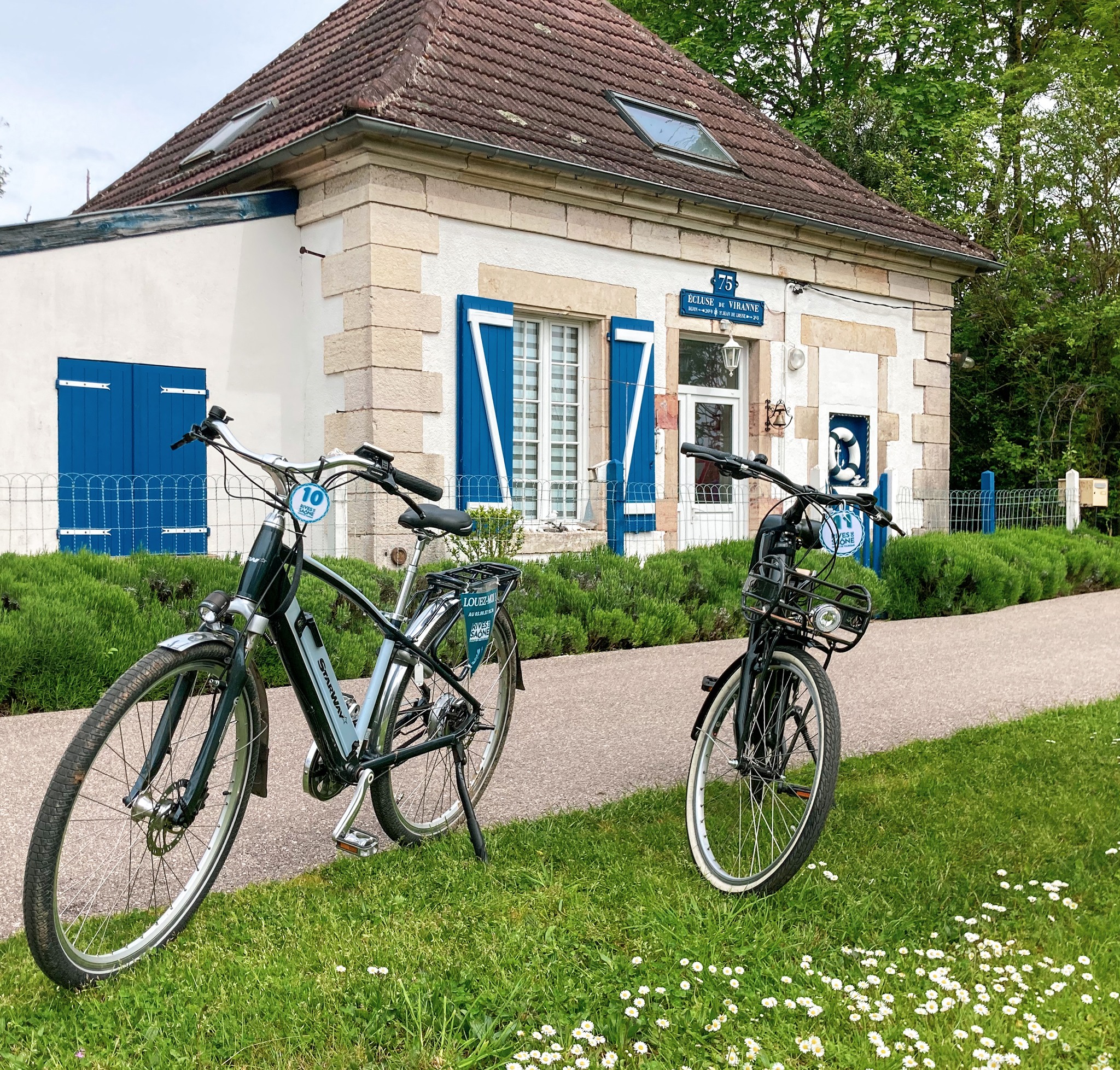 Visite guidée à vélo à Saint-Jean-de-Losne