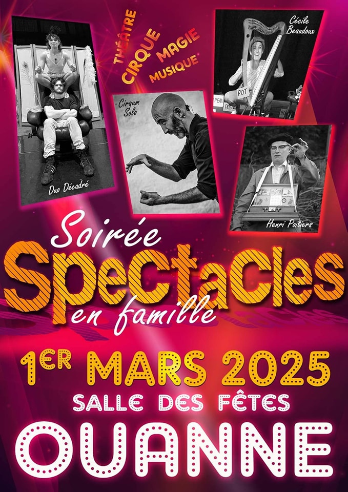 Soirée Spectacles en famille