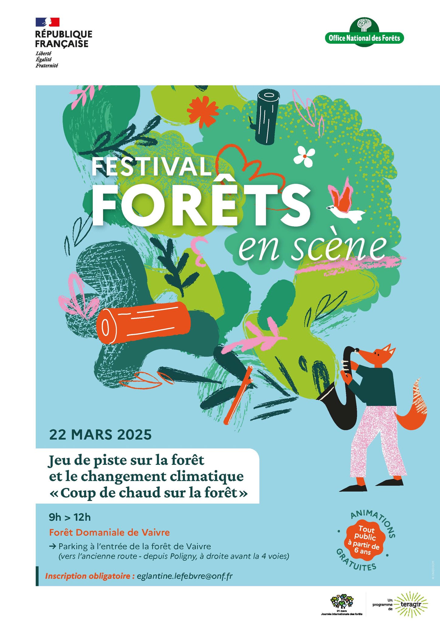 Coup de chaud sur la forêt de Vaivre 