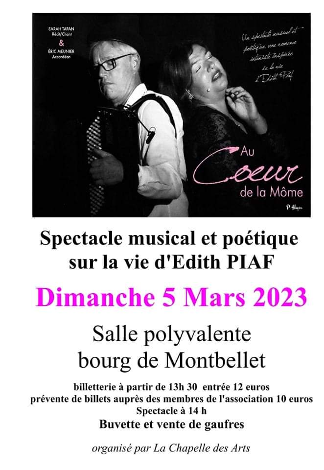 5 - 5 mars chapelle des arts