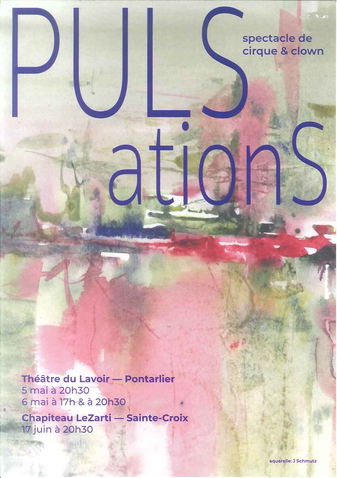 5 au 6 mai - Cirque Pulsations - Pontarlier