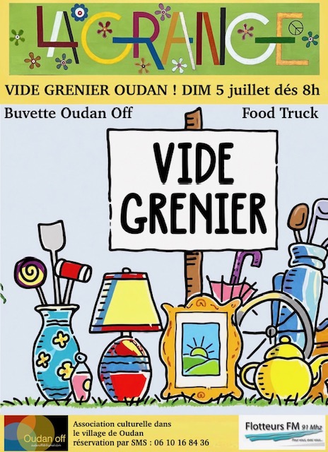 Vide grenier à Oudan