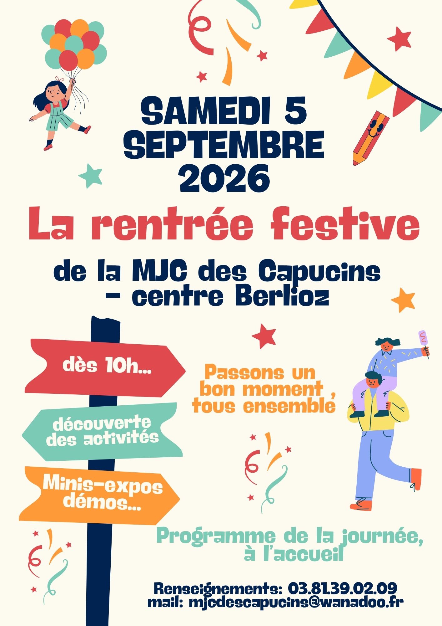 Rentrée festive de la MJC des Capucins