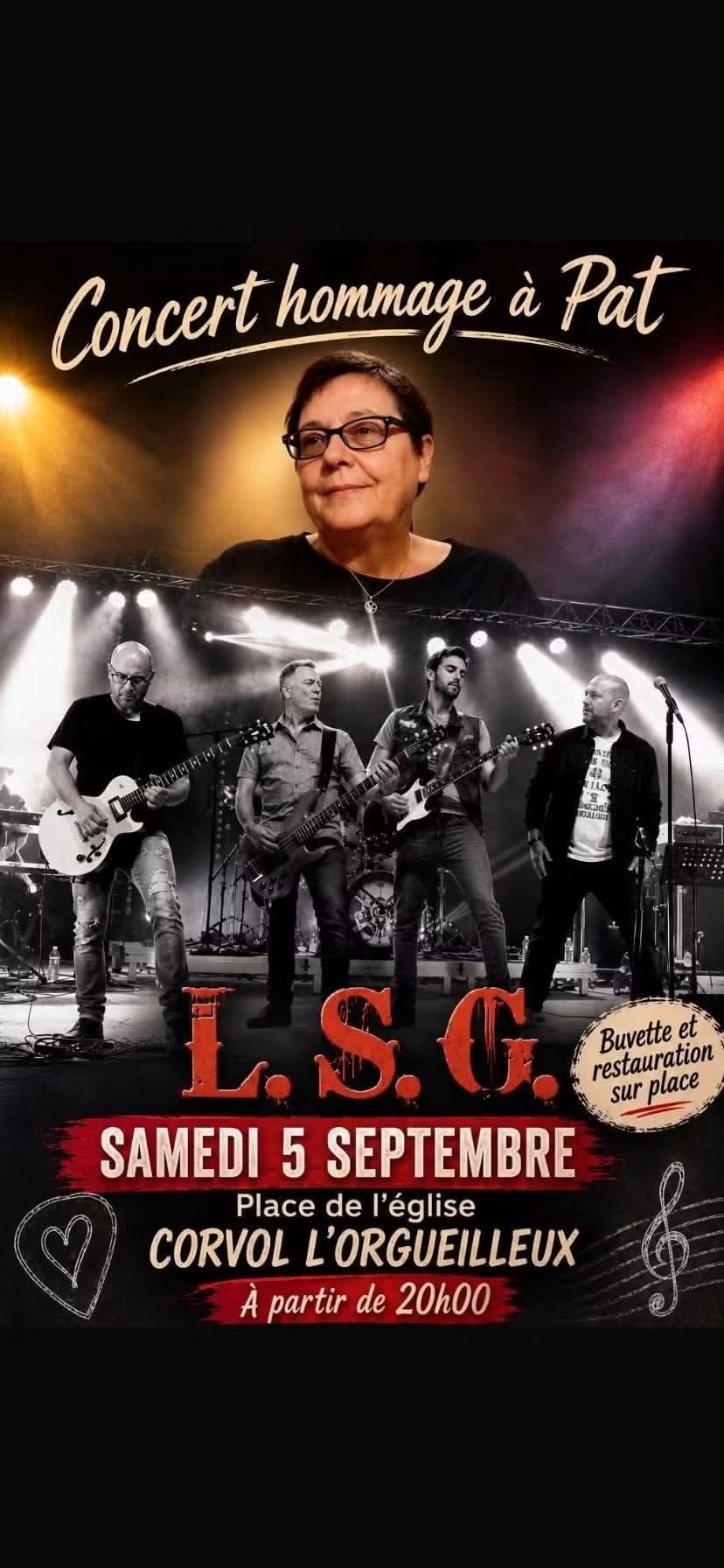 Concert hommage à Pat avec L.S.G.