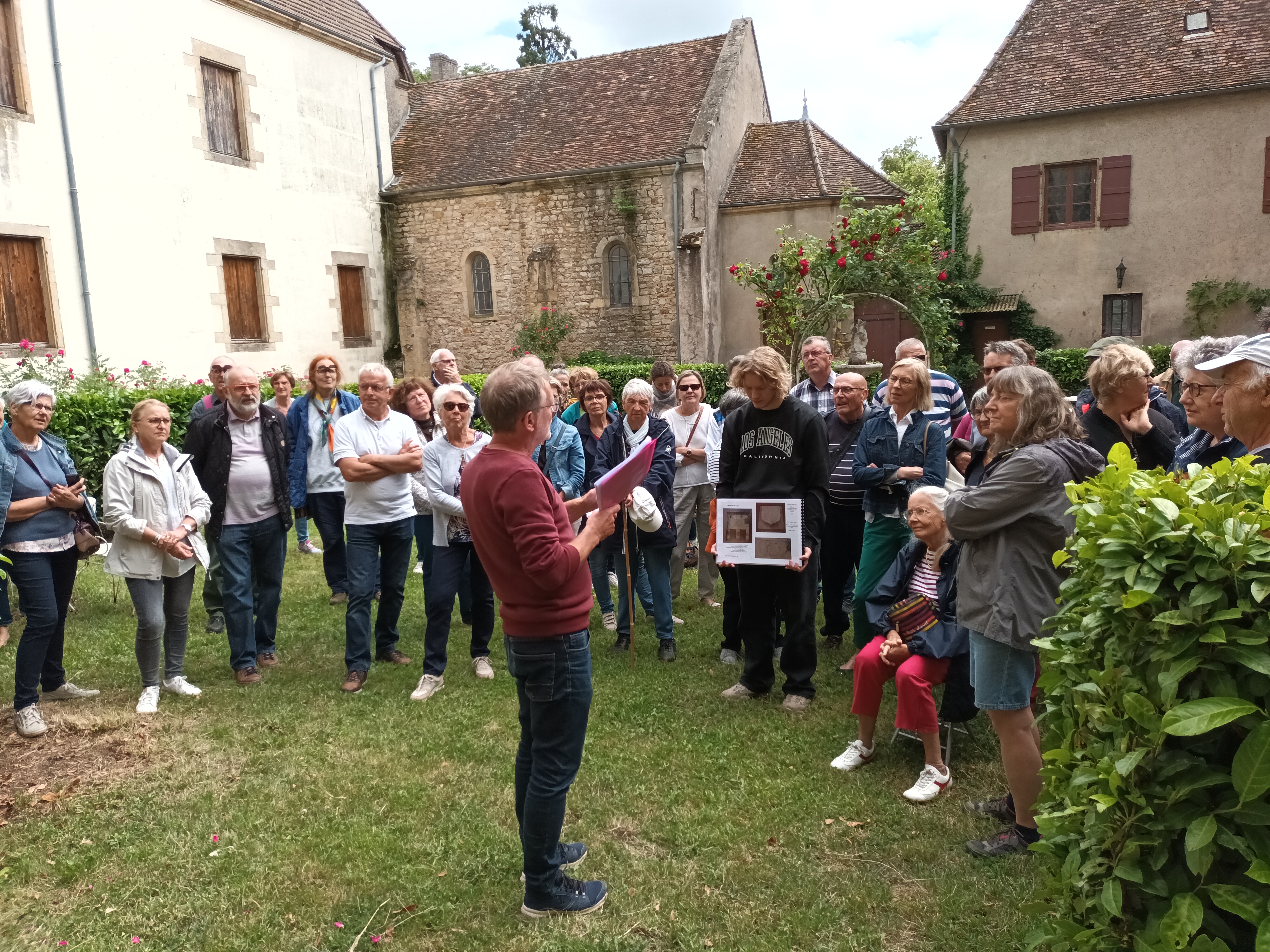 5. Visite de St Laurent en B. @Monique Gayot