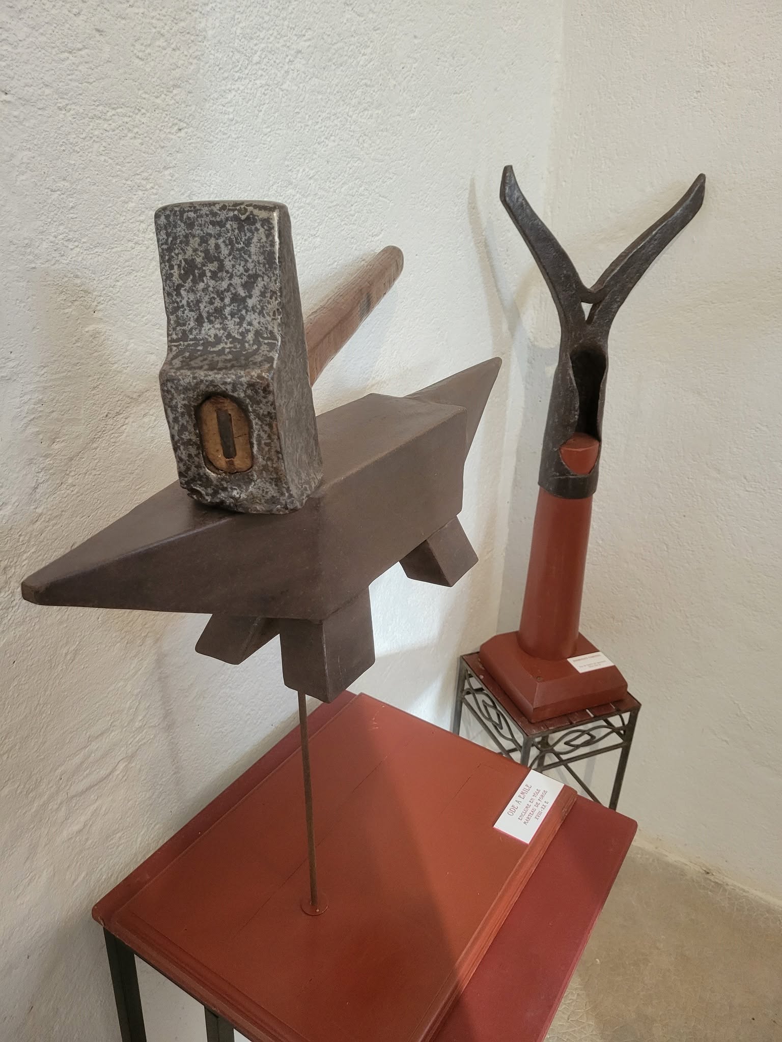 Exposition de vieux outils