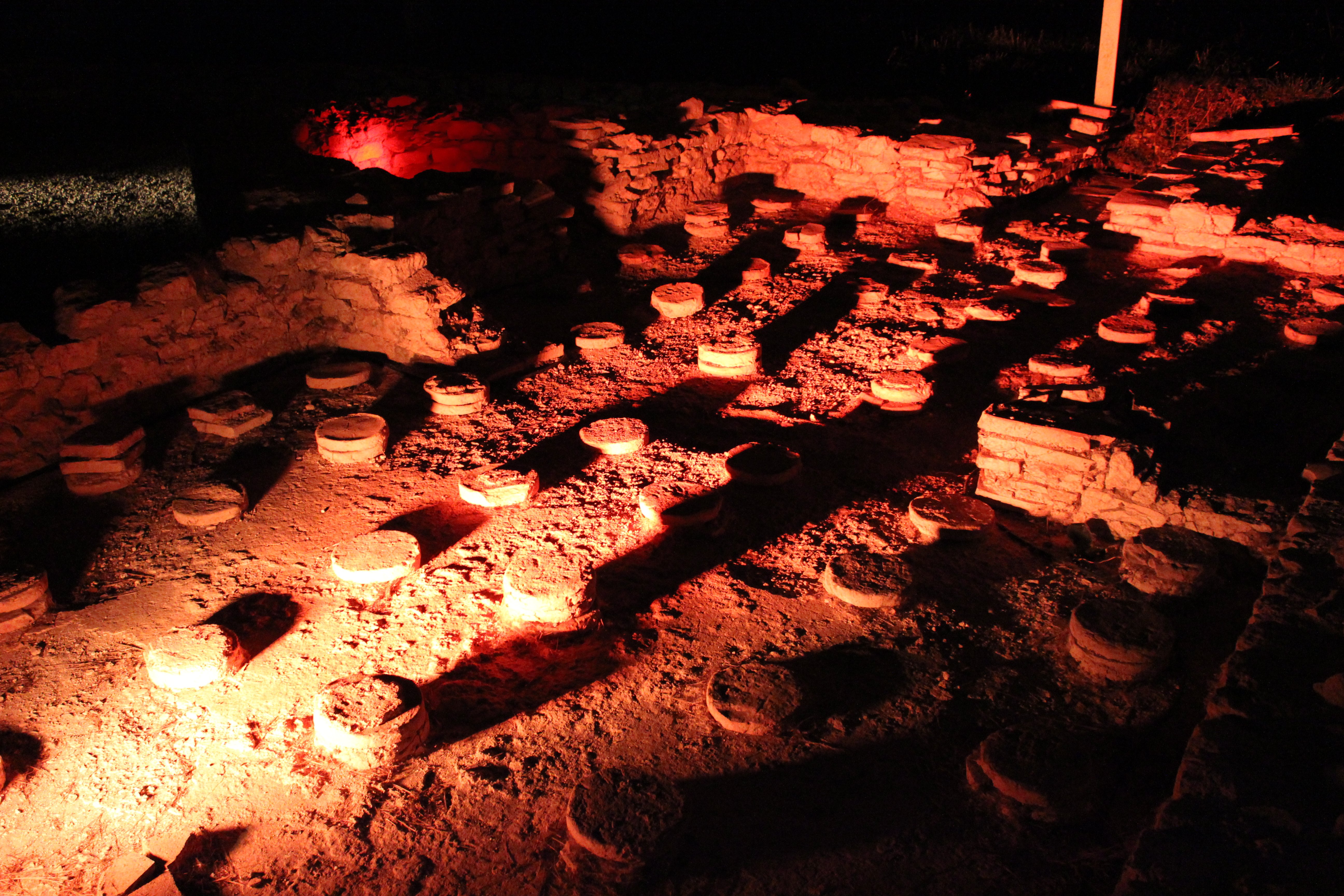 Visite nocturne site Escolives