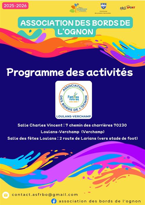 Association des bords de l'Ognon