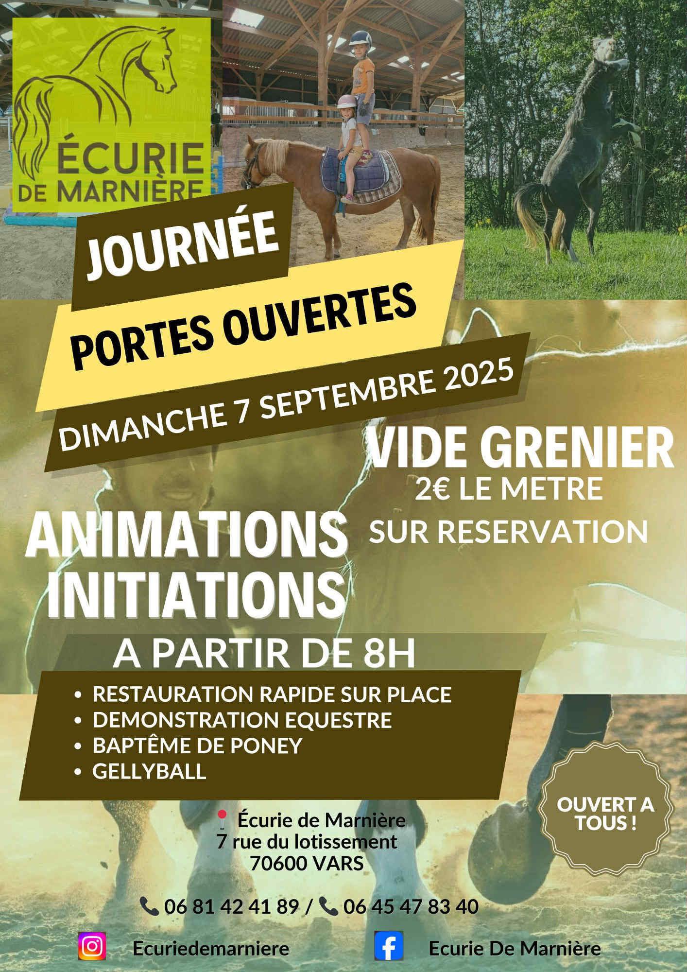 Portes ouvertes et vide-grenier