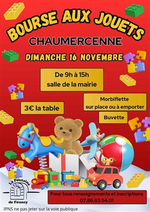 Bourse aux jouets