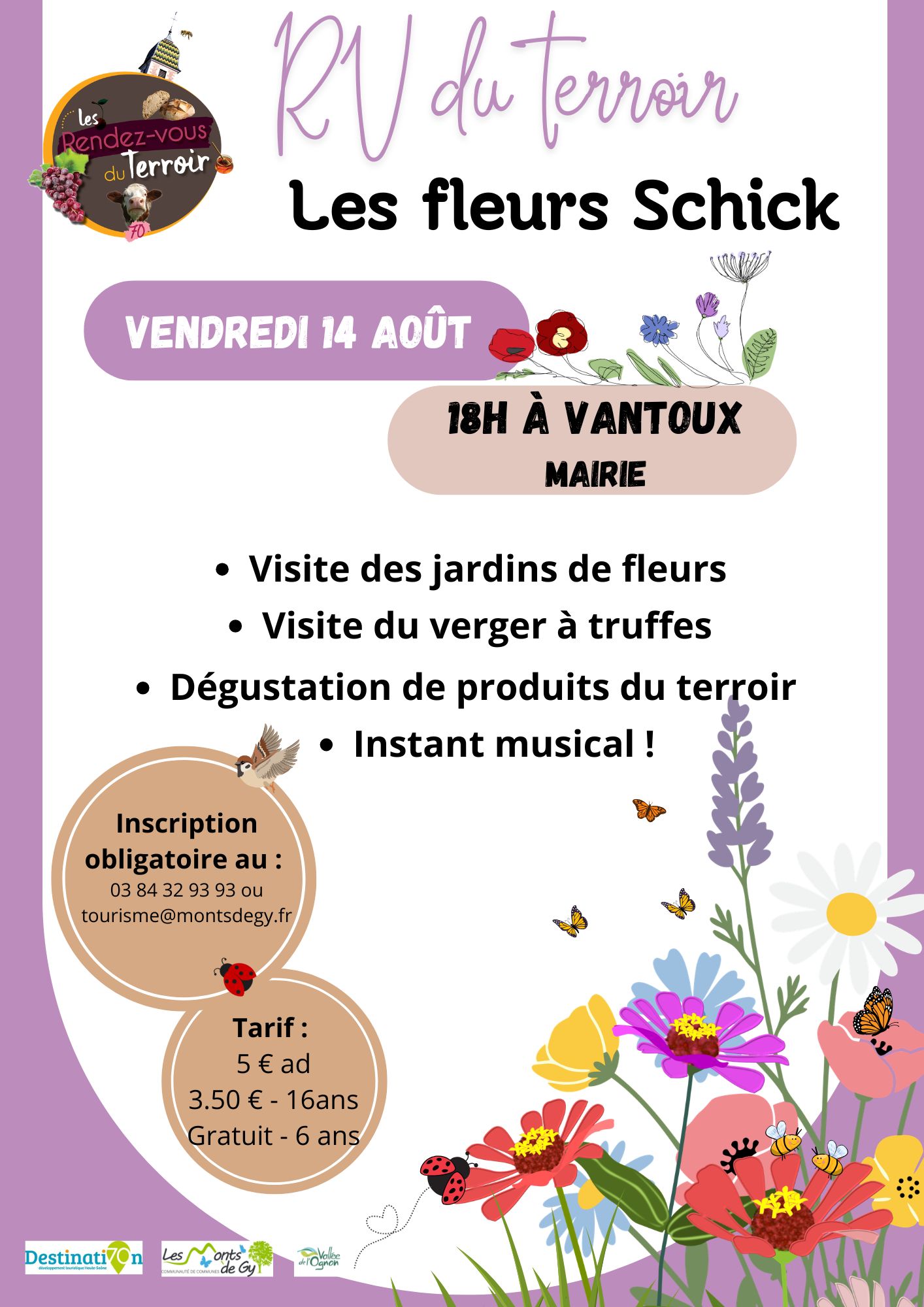 Rendez-vous du terroir "Aux fleurs Schick"