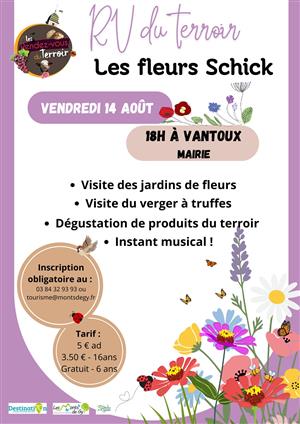 Annulé - Rendez-vous du terroir "Aux fleurs Schick"
