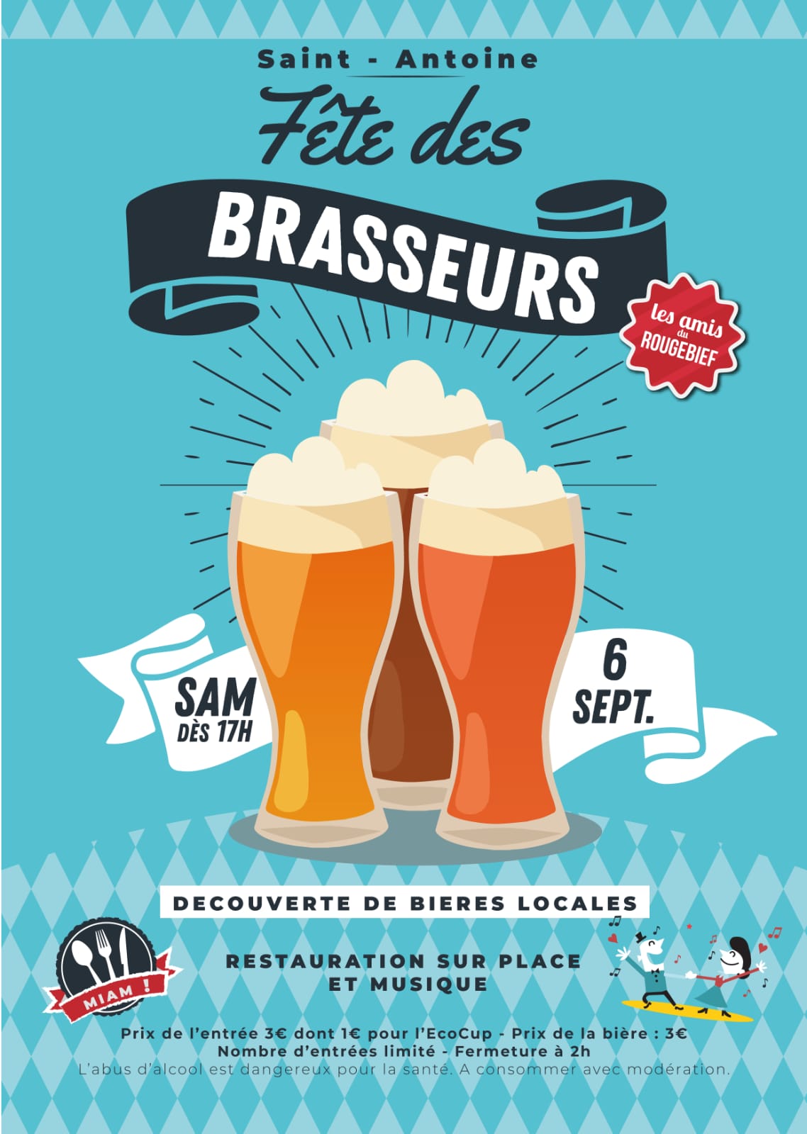 6 sept - Fête des brasseurs - St Antoine