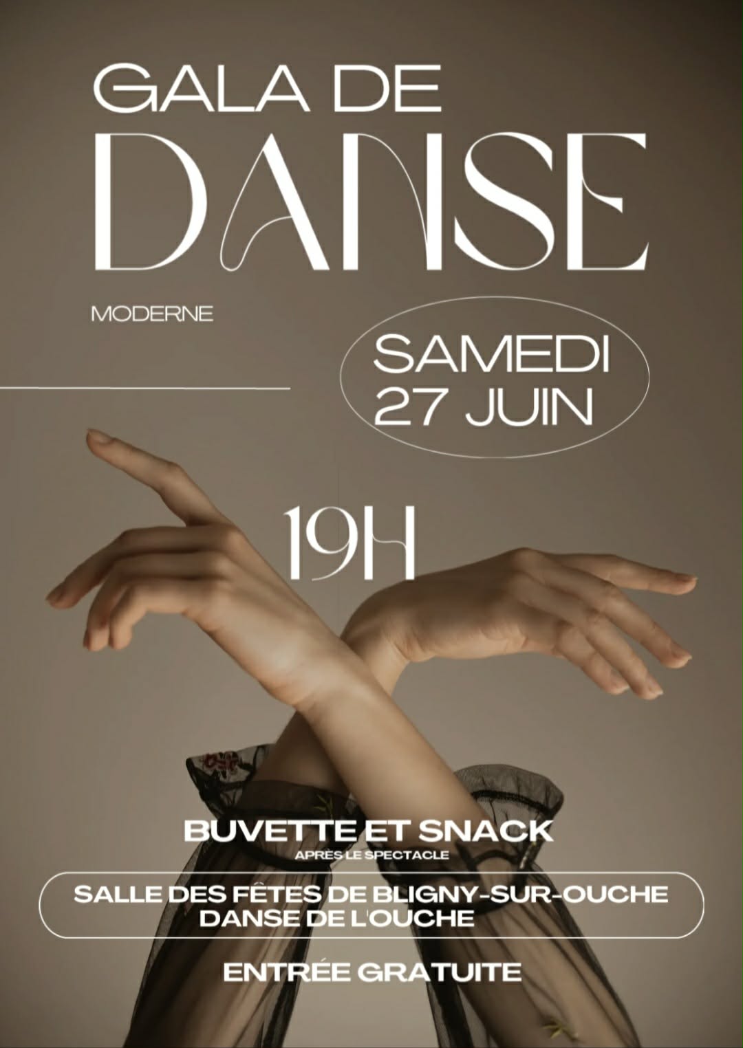 Gala de danse moderne-Bligny sur Ouche