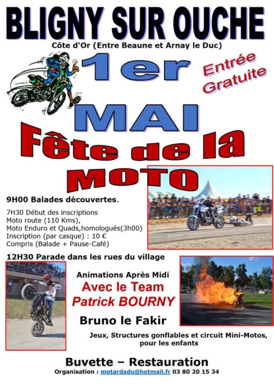 Fête de la moto- Bligny sur Ouche
