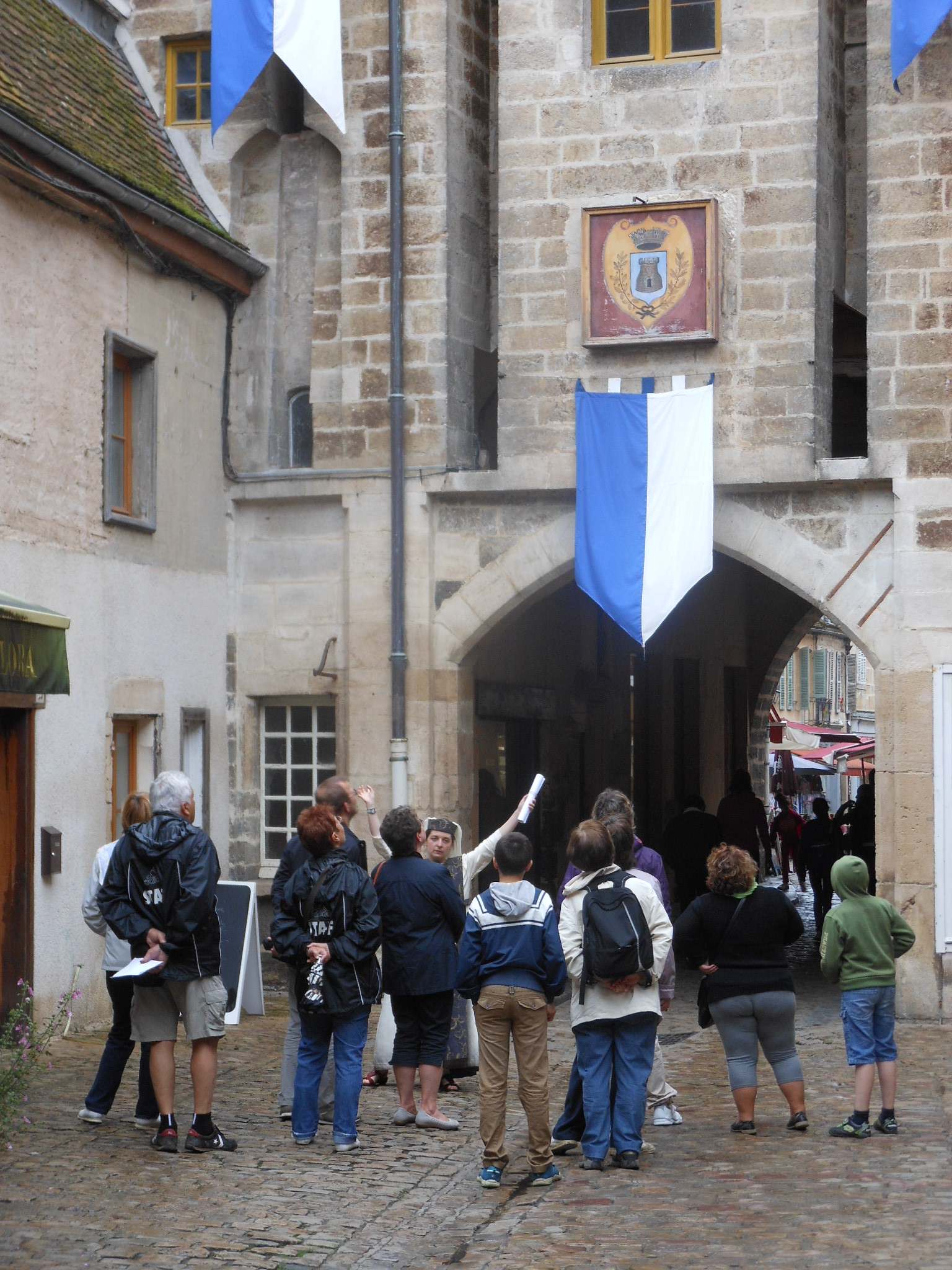 visite avec Dame Sandrine 
