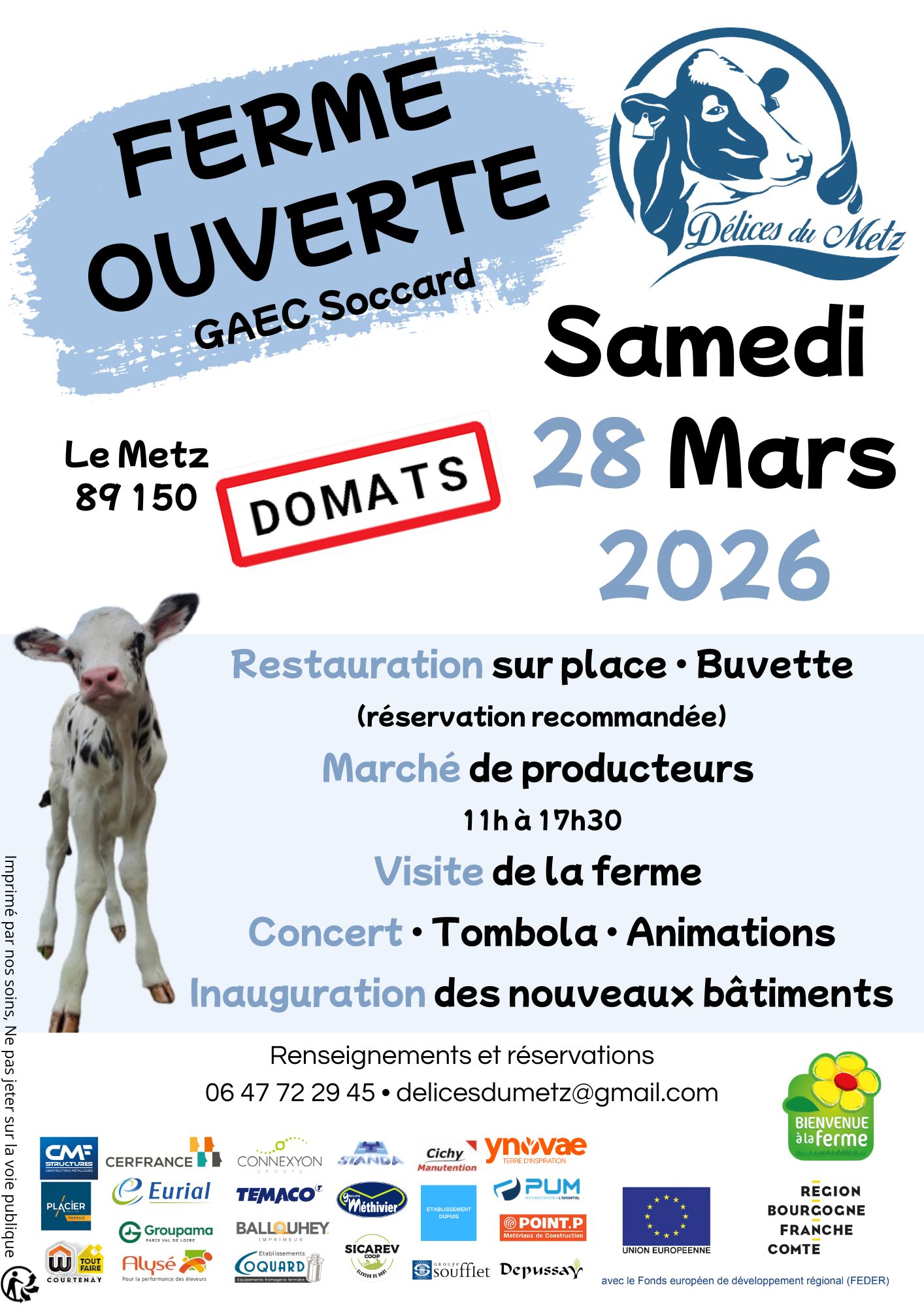 Ferme ouverte au GAEC SOCCARD