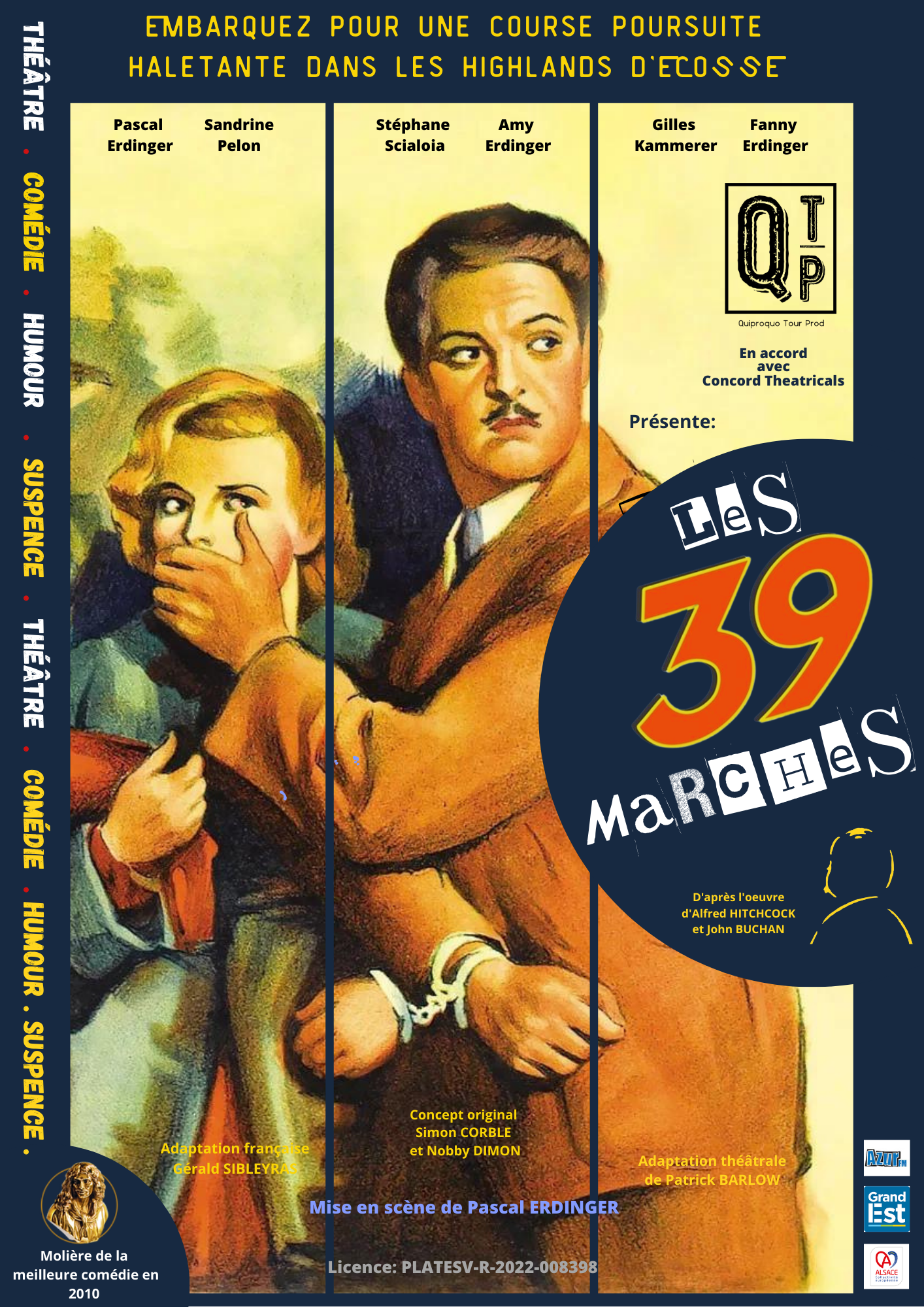 LES 39 MARCHES  2024