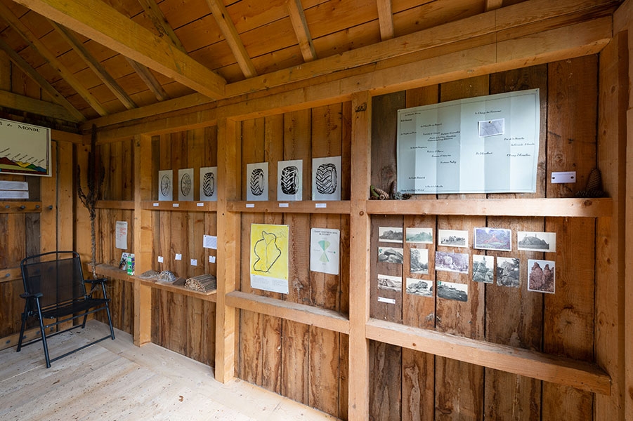 Le Musée moussu, sur le site de Bibracte