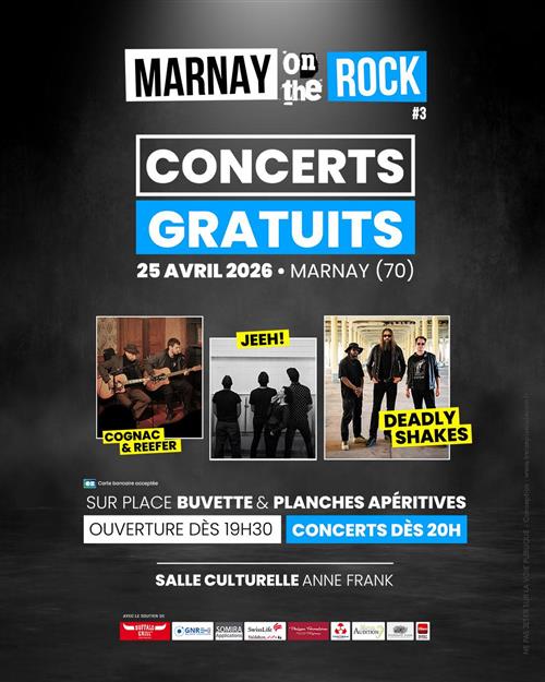 Concerts : Marnay on the rock