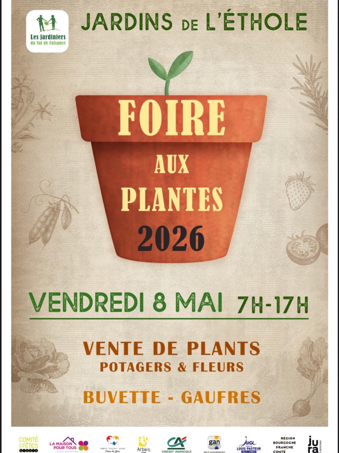 Foire aux plantes, fleurs et légumes