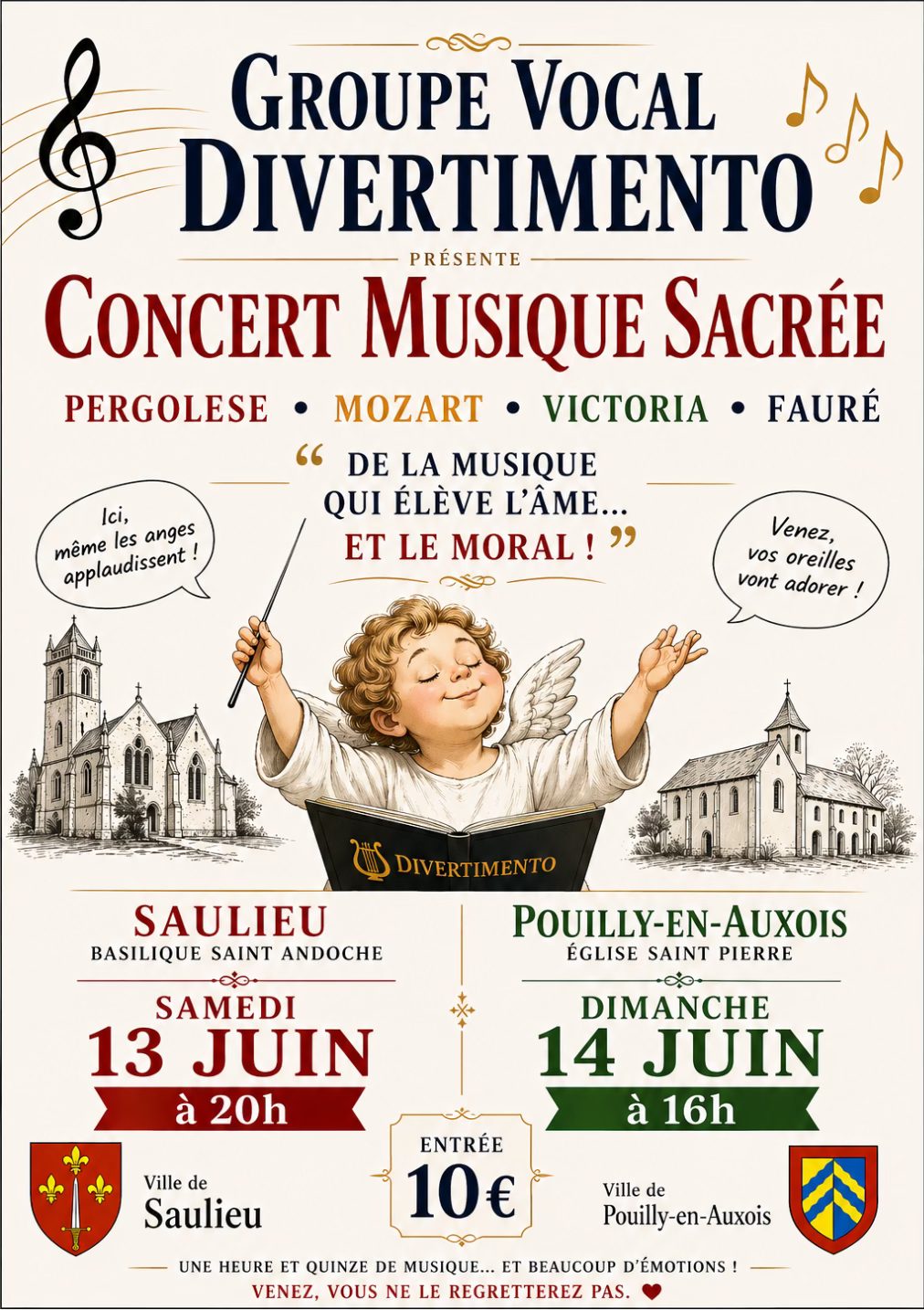 Concert de musique sacrée- Pouilly en Auxois