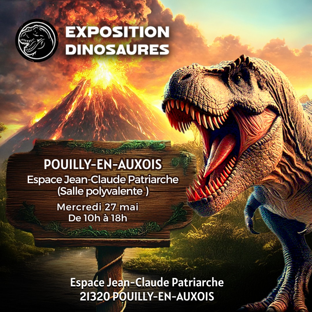 Exposition de dinosaures-Pouilly en Auxois