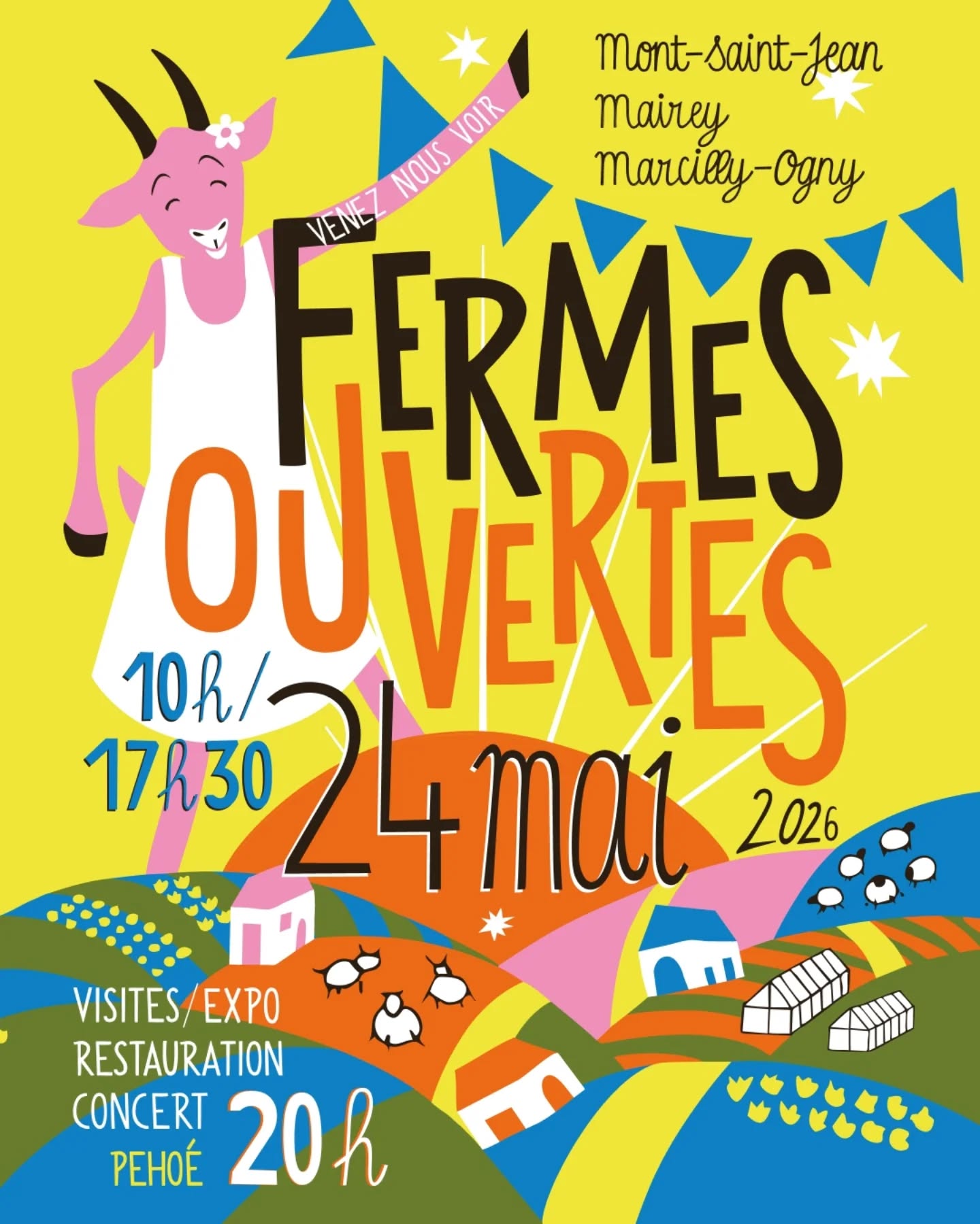 Fermes ouvertes des producteurs de la Vallée du Serein