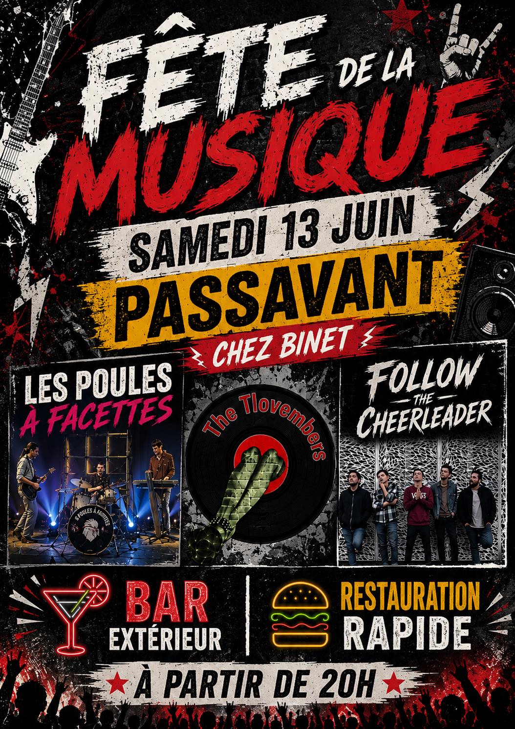 Fête de la musique chez Binet