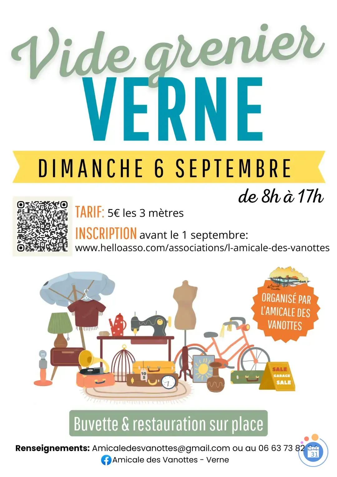 Vide grenier Verne