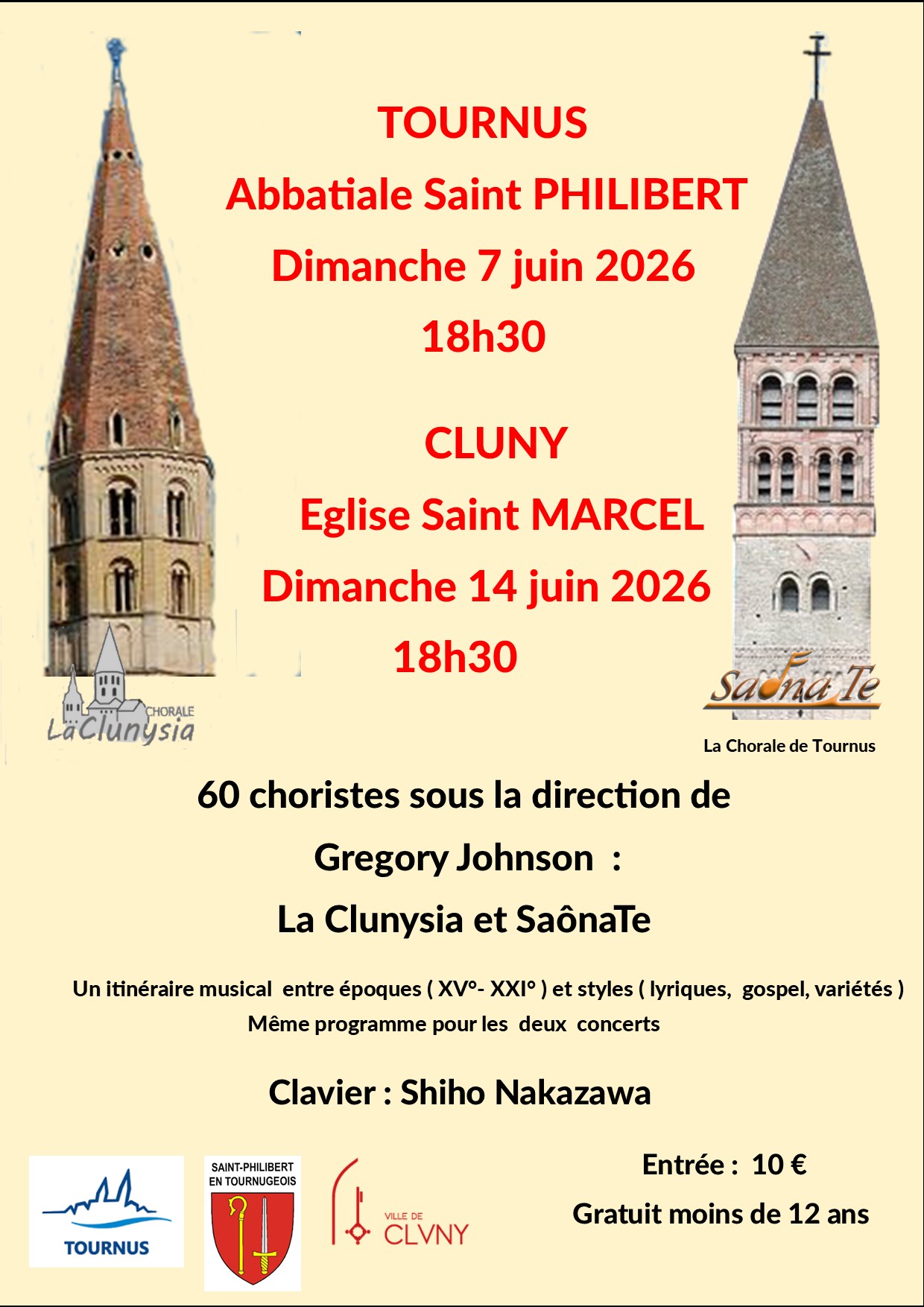 Orchestre La Clunysia et Saônate