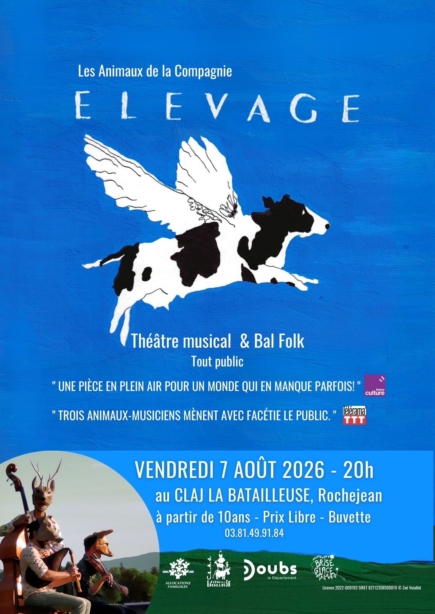 Théâtre musical & bal folk - Elevage