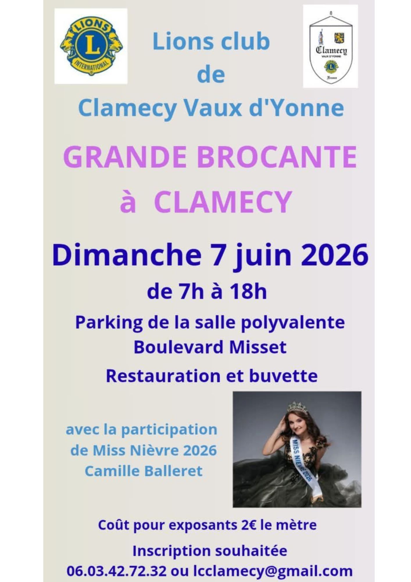 Grande Brocante à Clamecy