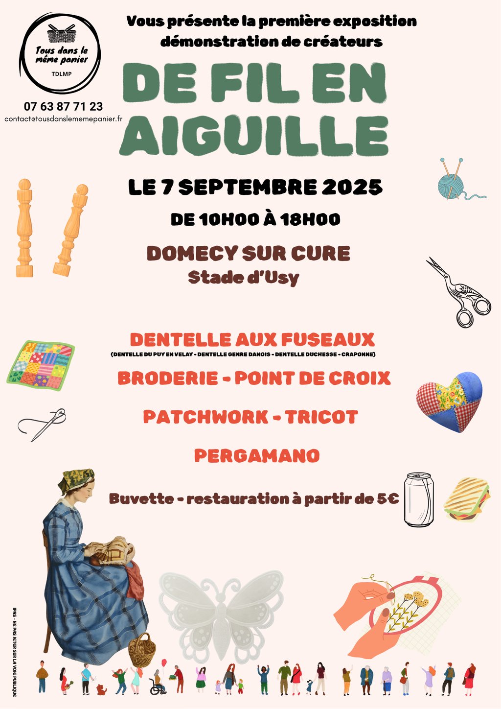 7 sept - De fil en aiguille Domecy
