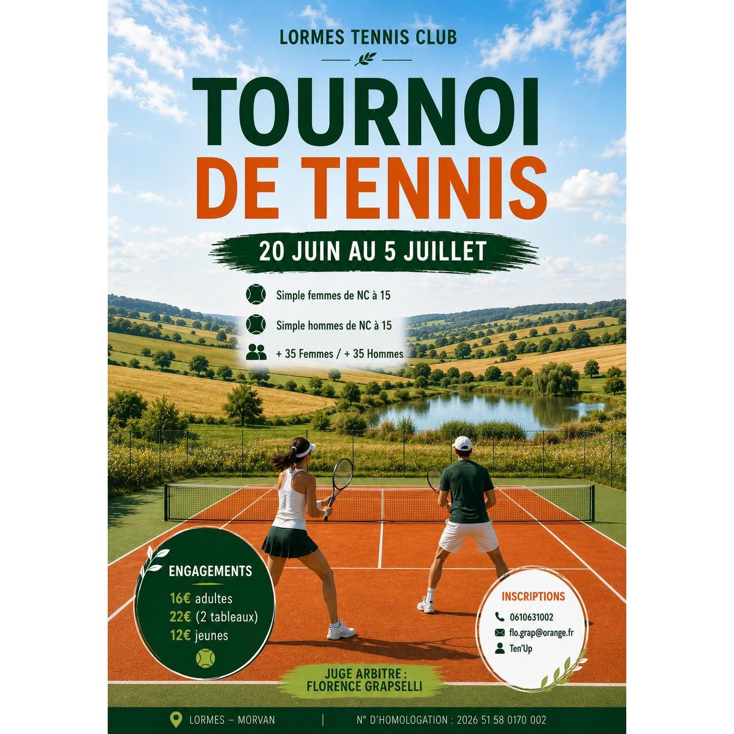 Tournoi de tennis