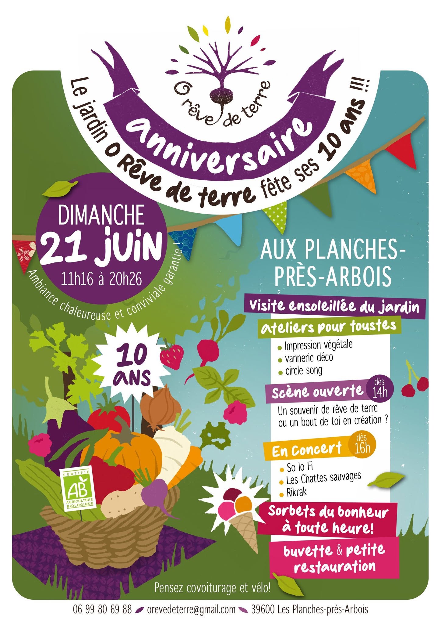 Les 10 ans d'Ô Rêve de Terre