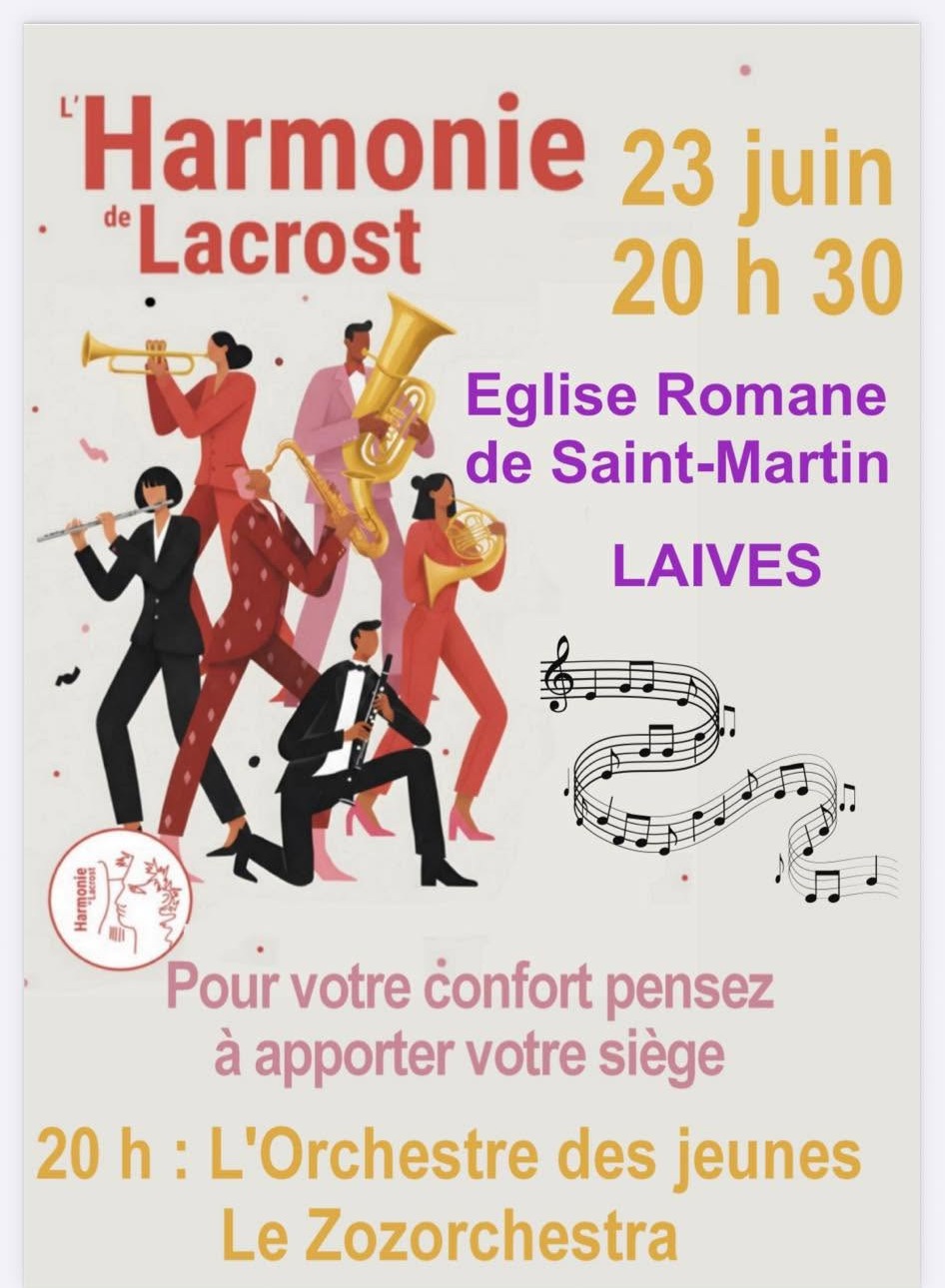 Concert : L'Harmonie de Lacrost