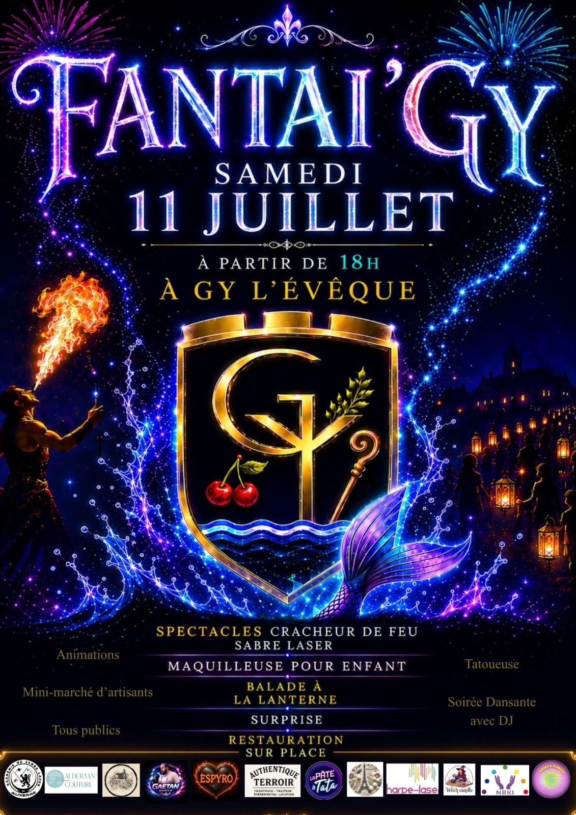 Fantai'Gy 2026 – La fête féerique de Gy-l'Évêque