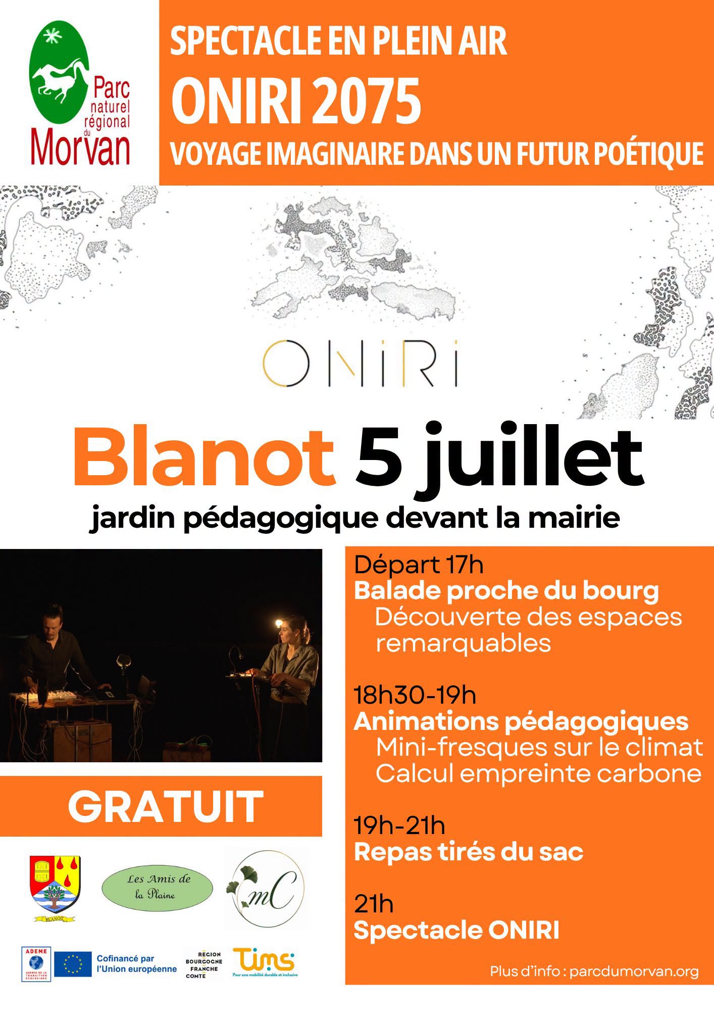 Spectacle en plein air - ONIRI