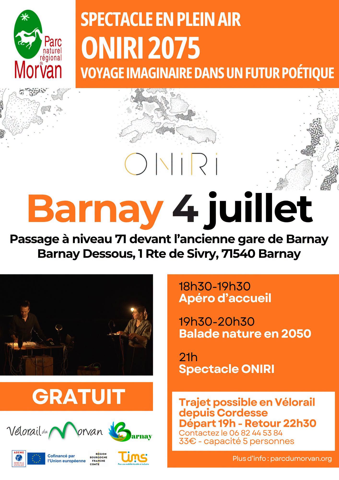 Spectacle plein air ONIRI 2075