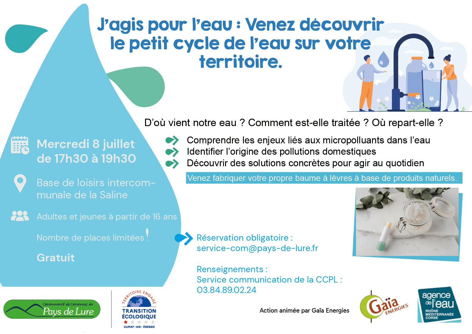 Atelier "'J'agis pour l'eau !"