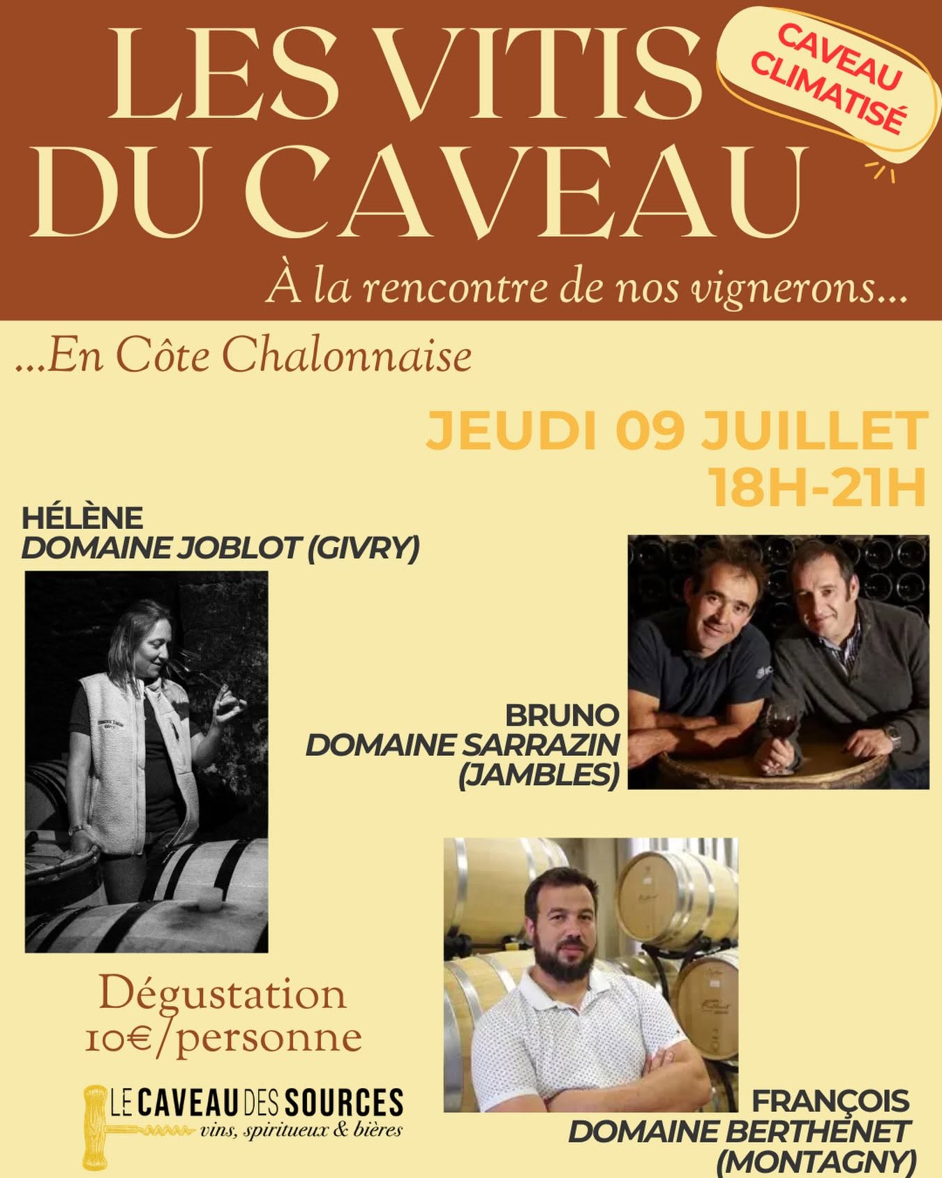 Les Vitis du caveau