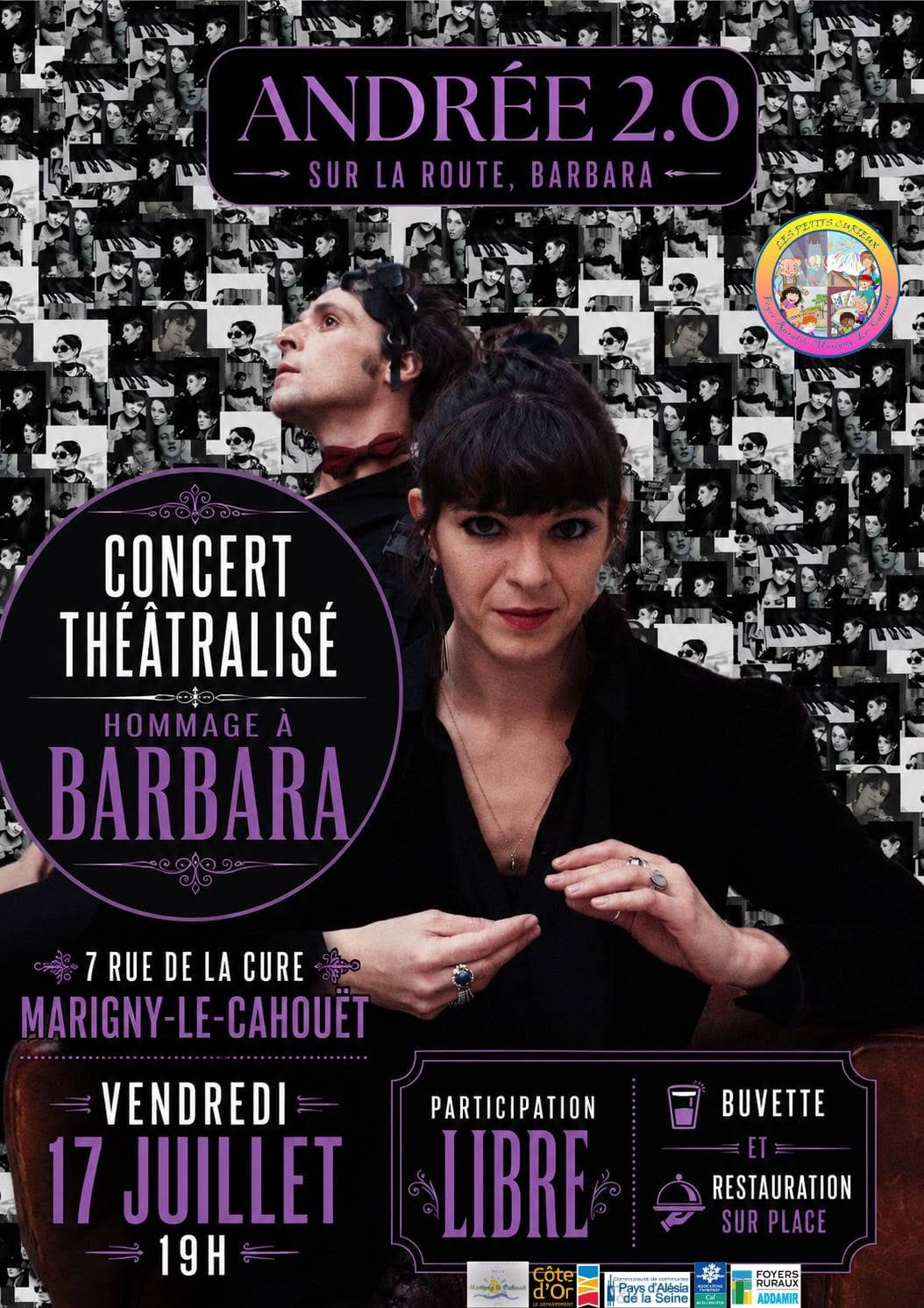 Concert théâtralisé "Hommage à Barbara"